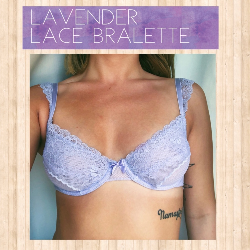 Lavender Lace Bralette